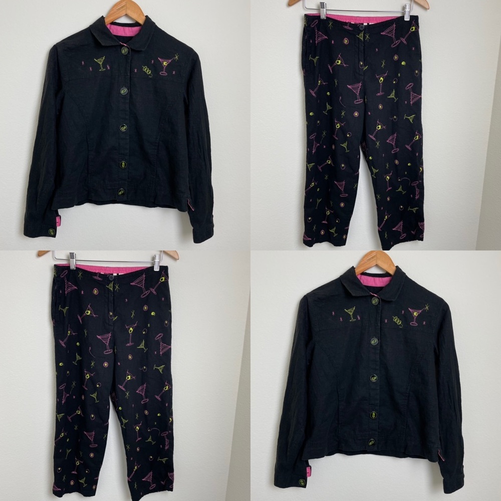 Neon martini two piece Mureli set